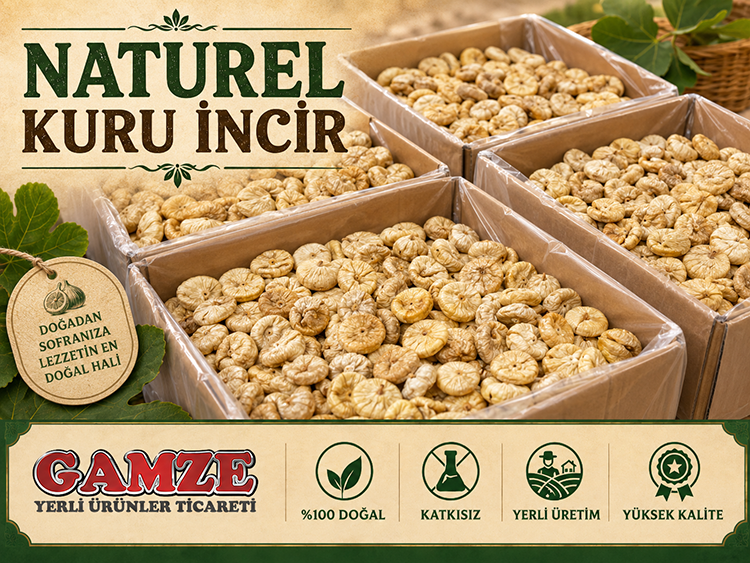Naturel Kuru İncir