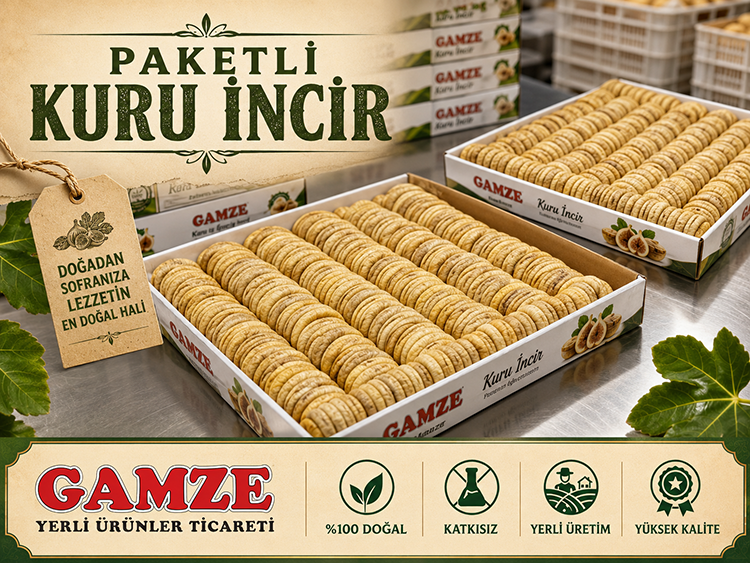 Paketli Kuru İncir